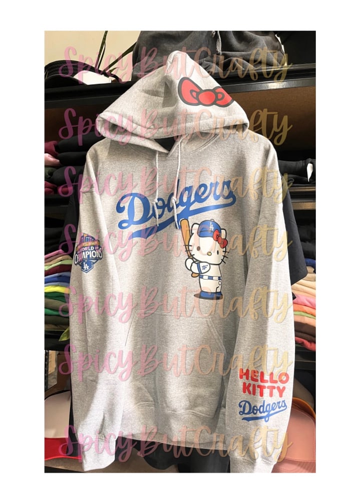 Image of HK LOS ANGELES BASEBALL HOODIE