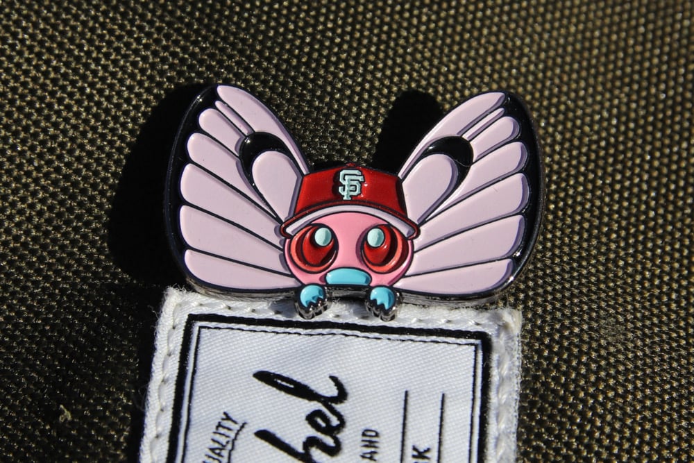 Image of Butterfree SF Pin - Red