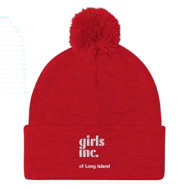 Girls Inc. of LI Pom-Pom Beanie