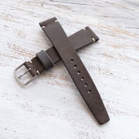 Image 4 of 18mm Italian Cowhide - Deep Brown