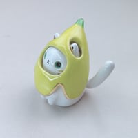 Image 3 of Banana Kitty Ceramic Figurine