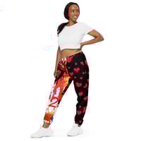 Image 3 of Unisex Grafitti Valentines  track pants