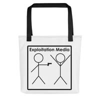 Image 1 of Exploitation Media Tote bag