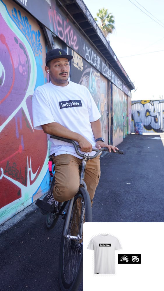 Image of Im Out Side tee 