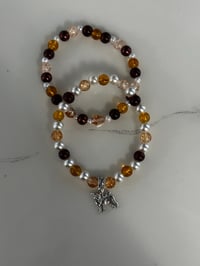 Image 7 of Pug Bracelet & Earring Set