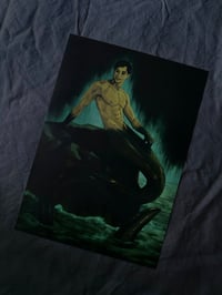 Image 1 of Ghostie A5 merman print