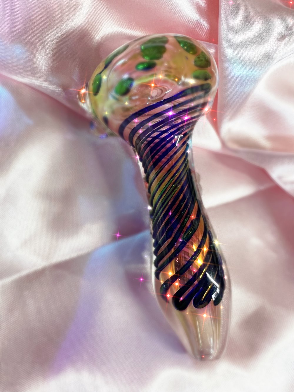 Glitter 🐻 color changing pipe