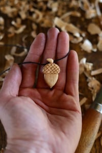 Image 10 of Acorn Pendant Necklace 