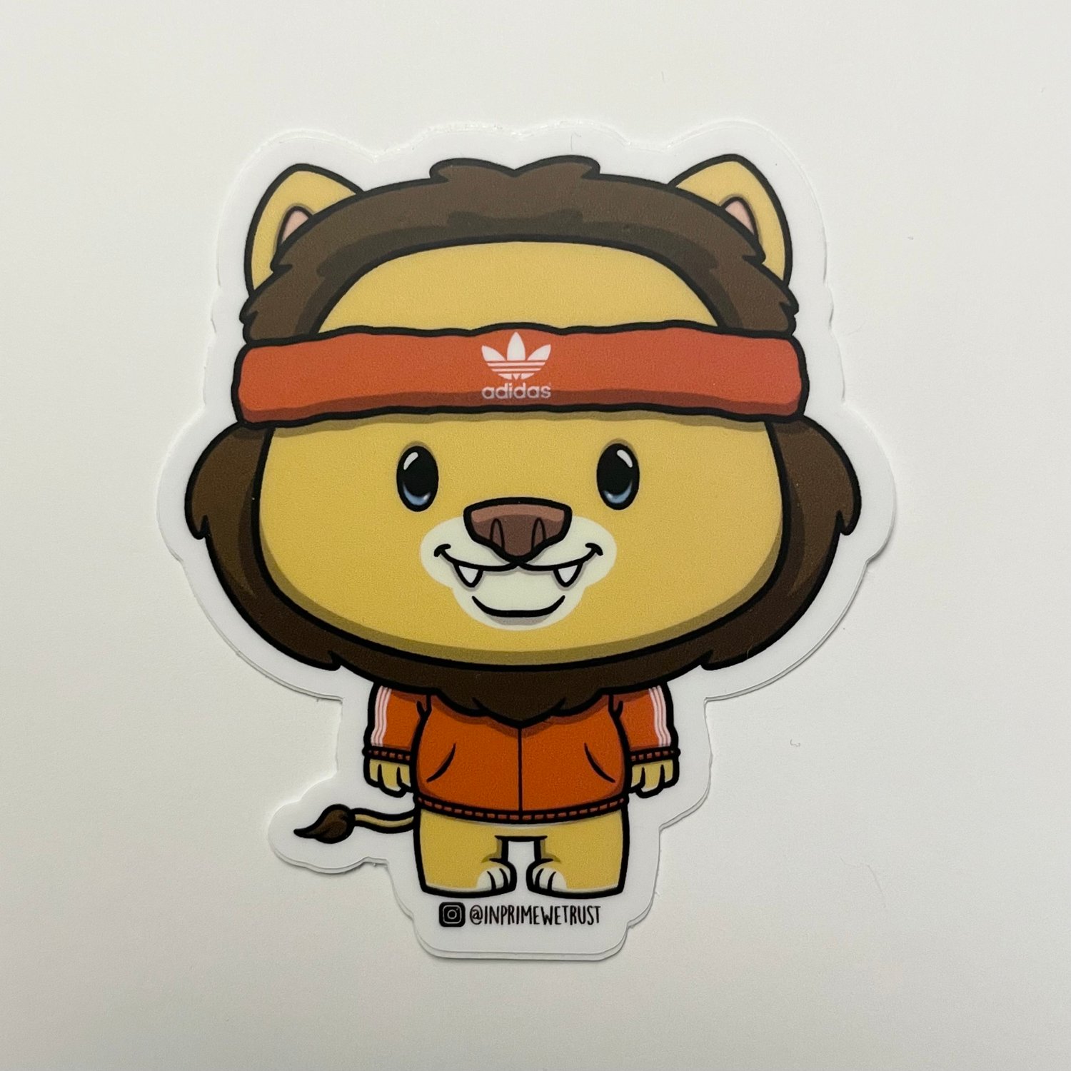 Image of Lucas the Lion Sticker