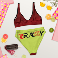 Image 2 of Recycled High-Waisted Real BRAZY Bikini