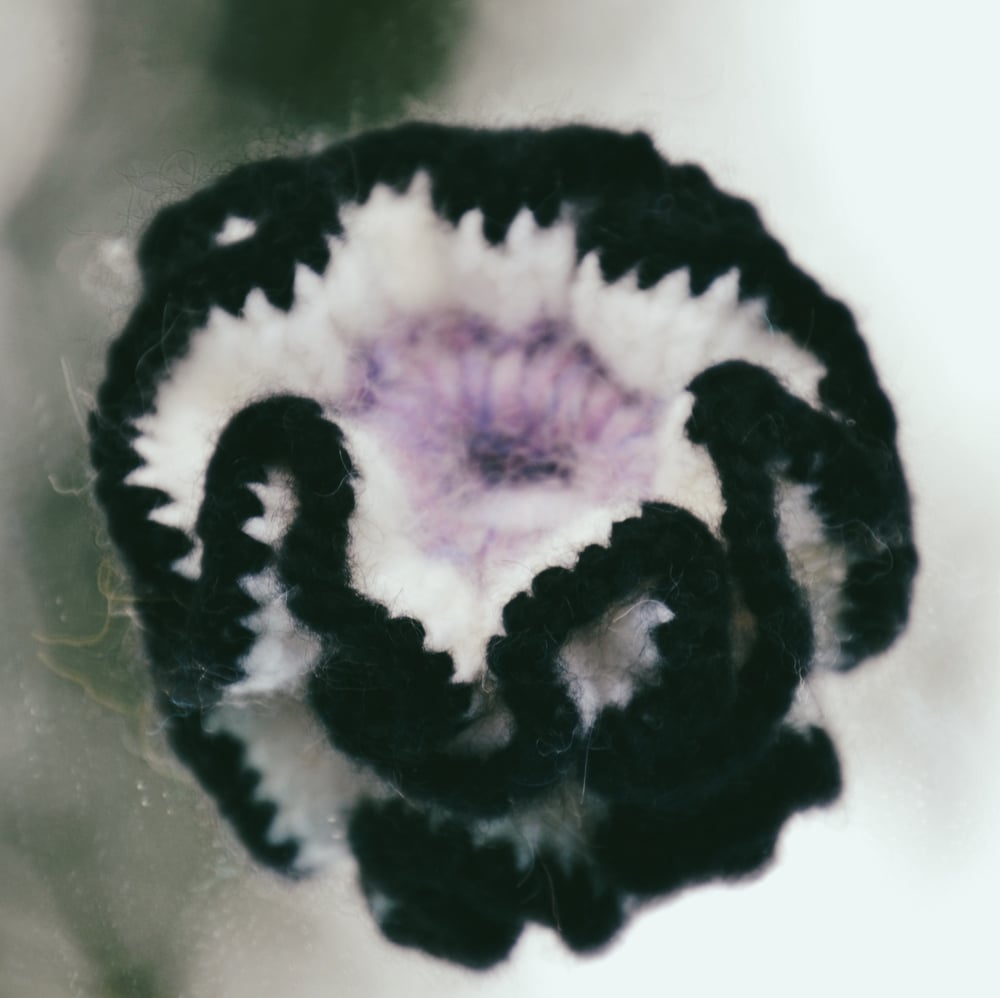 Image of crocheted scrunchies small