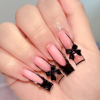 Image 1 of 24pcs Long Ballet Press On Nails 