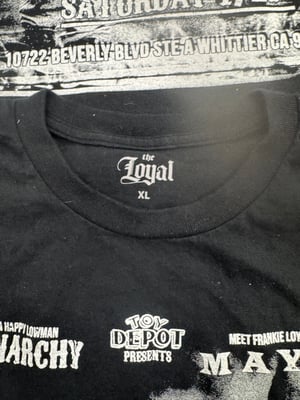 Image of Happy and Hank Toy Depot shirt
