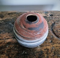 Image 2 of Mini Moon Vase in Marbled Clay