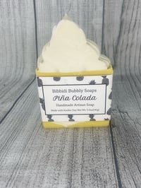 Image 1 of Pina Colada Frosted Bar Soap