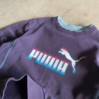 Image 2 of PUMA GRADIENT SPELLOUT SWEATSHIRT