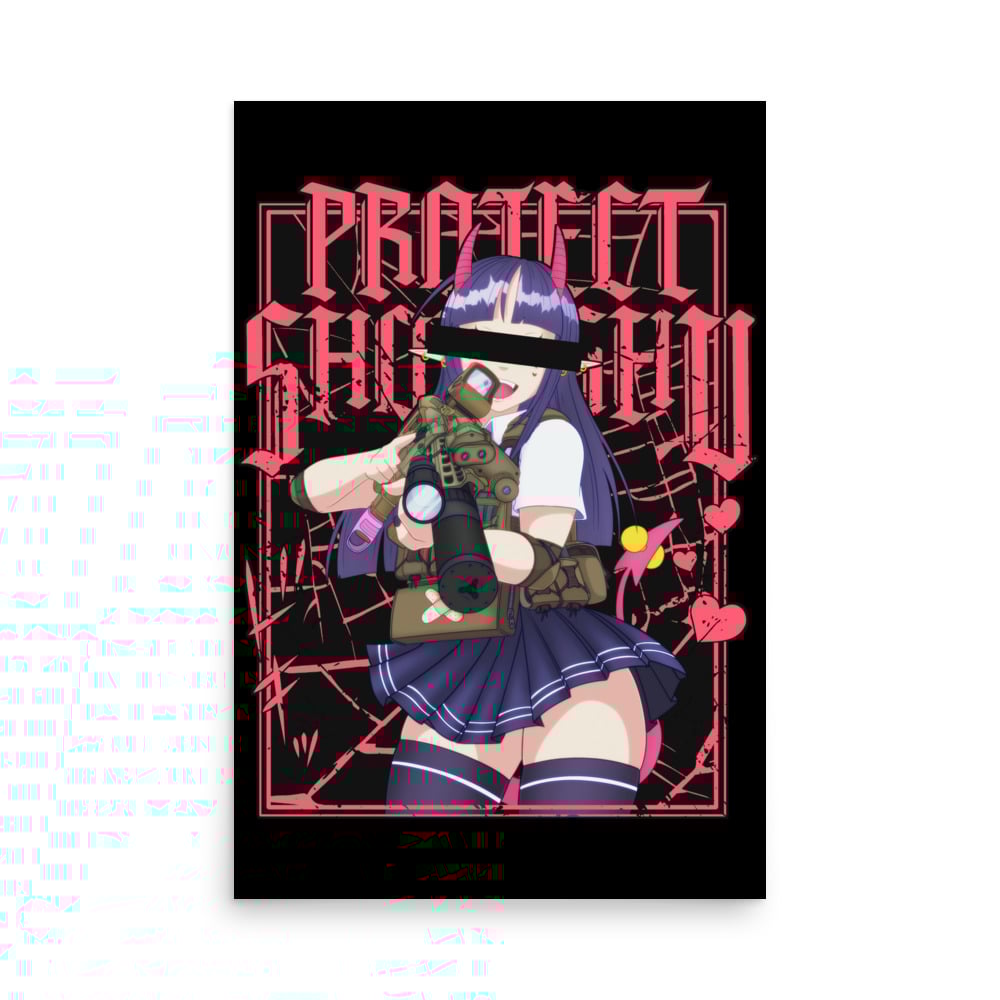 Vibe Check Shoko Poster (colored)