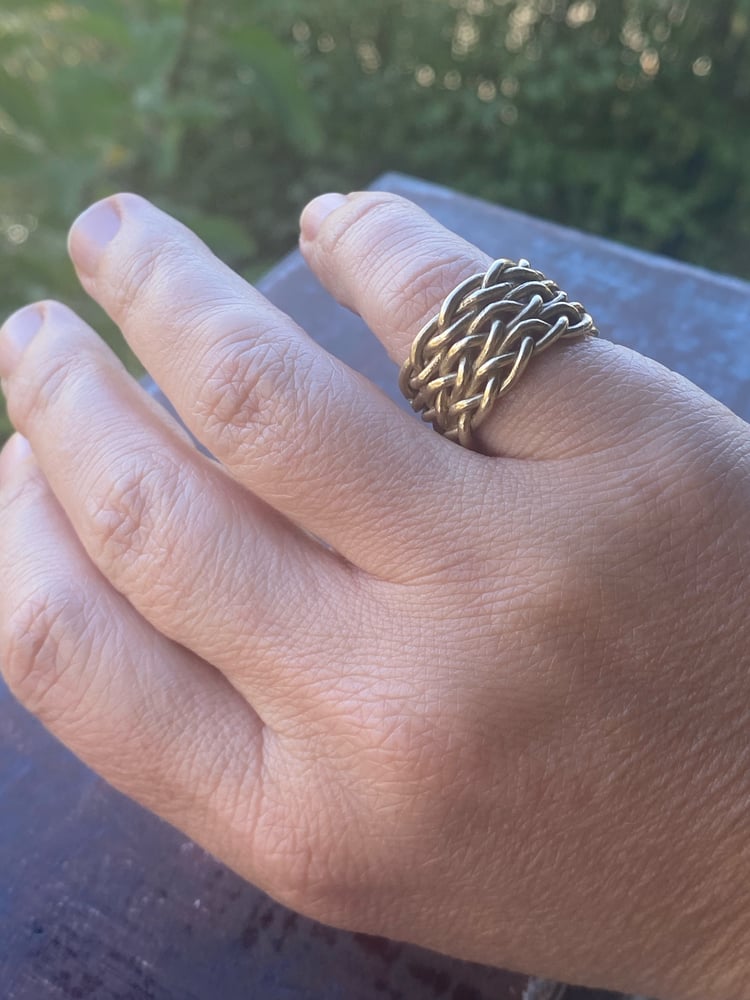 Image of Bronze Weaver Ring 