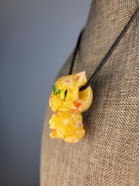 Image 11 of @dojoglass collab Ramen Noodle Kitty Pendant with Shrimp