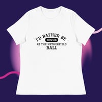 Image 1 of I'd rather be at the Netherfield ball Women's Relaxed T-Shirt