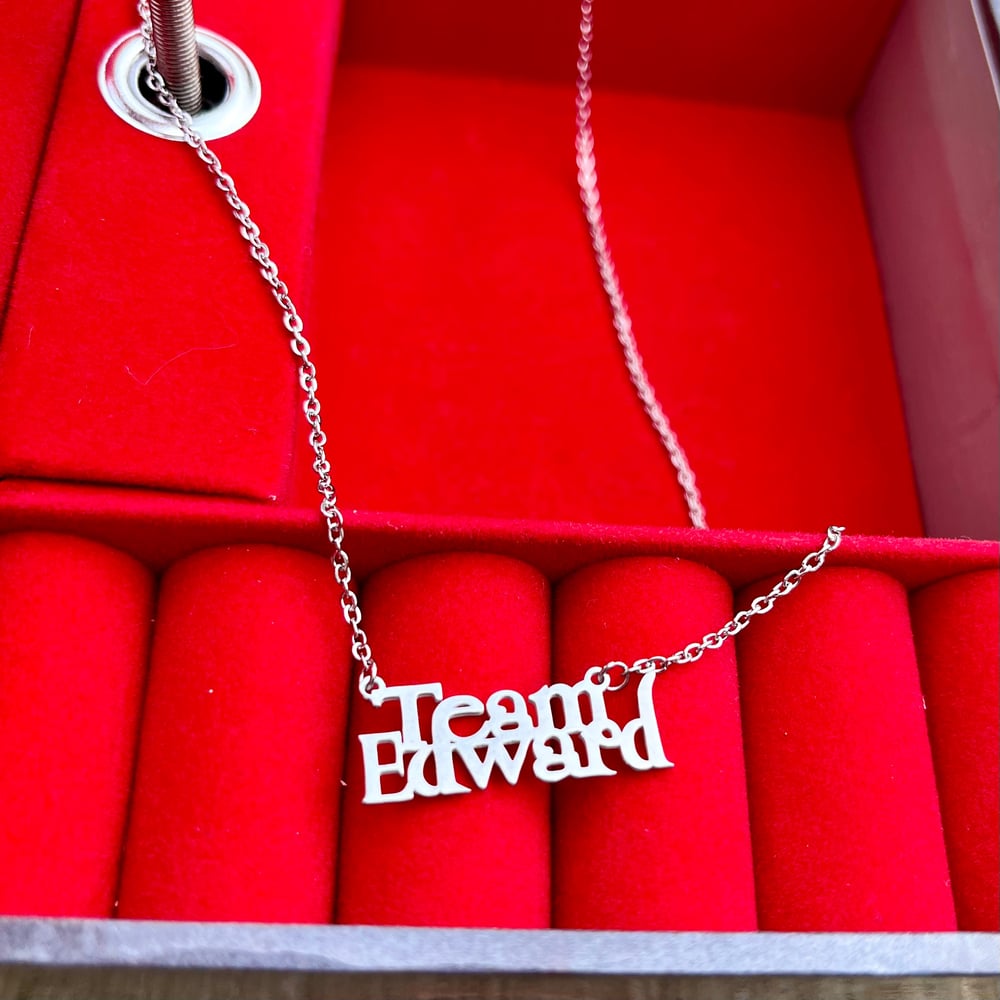 Image of Team Edward Necklace