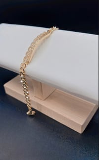 Image 4 of GOLD INFINITY DIAMOND BRACELET 