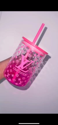 Image 1 of LV Glass Mug 