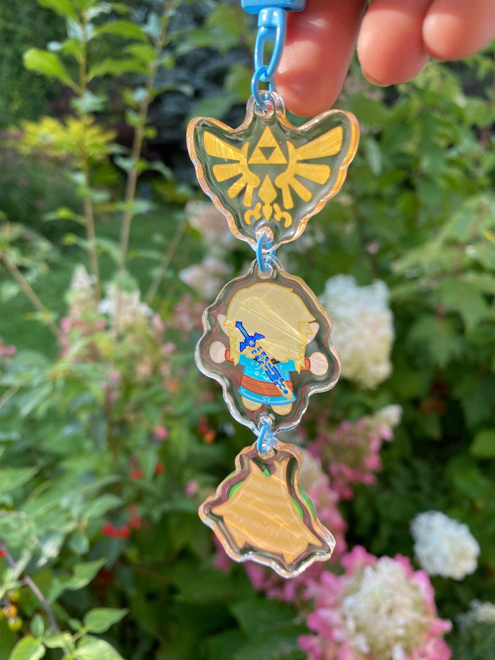 Zelda Linking Keychain 