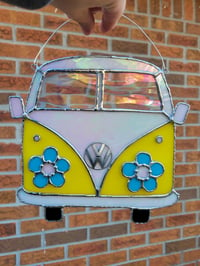 Image of Flower Power Volkswagen Bus 