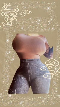 Image 3 of Xxtra plus booty pants