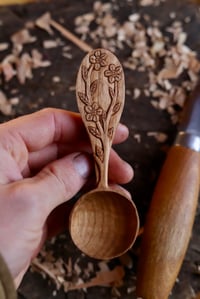 Image 3 of Wild flower Coffee Scoop 
