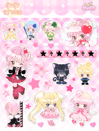 Shugo Chara sticker sheet