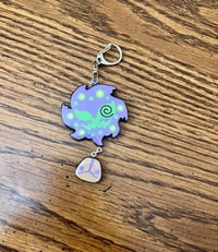 Image 1 of Ghost and Keystone Resin Keychain