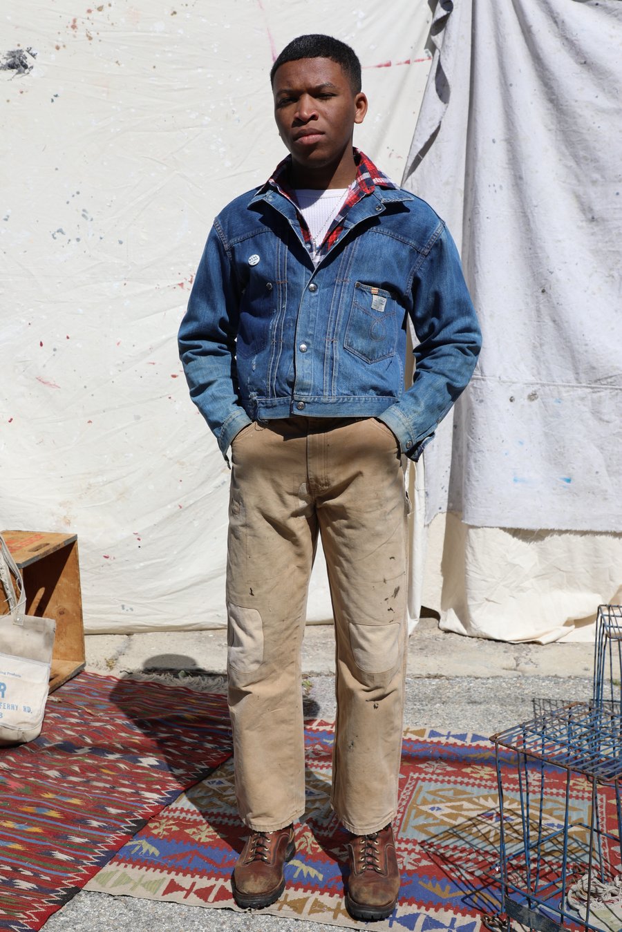 Image of Chiaroscuro pant (off white)