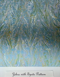 Image 3 of Marbled Paper Bleu de Provence