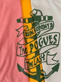 Image 1 of Three colour Pogues - Rum, Sodomy & the Lash T-shirts