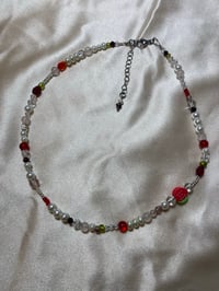 Image 4 of Strawberry Picnic Necklace 