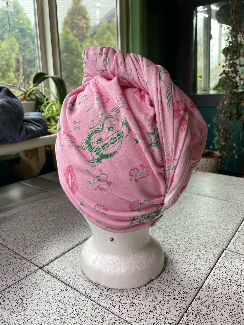 Image of HMU Hair Towel- made form our cotton fabrics