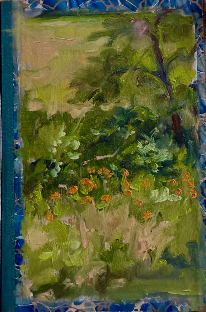 Image of Tiger Lillies by the Stream