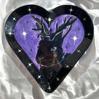 Image 1 of Jackalope Heart Plate