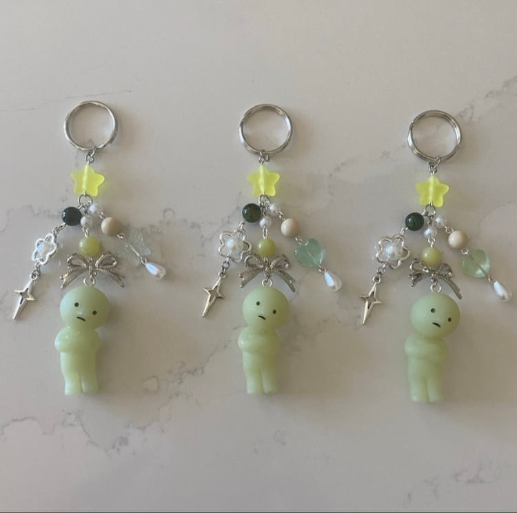 matching smiski keychains jayvjewels