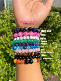 Image 3 of Colored Beaded Bracelets 