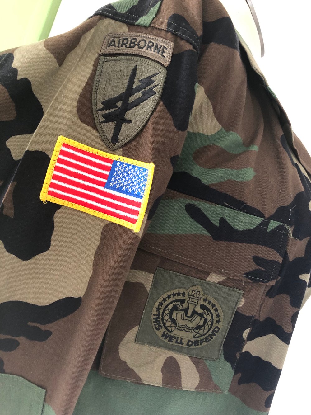 UPcycled METALLICA CAMO JACKET
