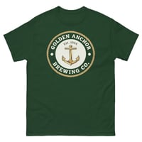 Image 3 of Golden Anchor Brewing Co. Nautical Vintage Brewery T-Shirt