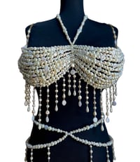 Image 1 of Pearl Beaded Bralette DD-DDD
