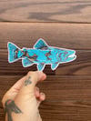 Turquoise Trout Sticker