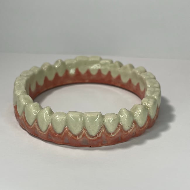 Teeth Bracelet F - 7.85 in Inner Circumference