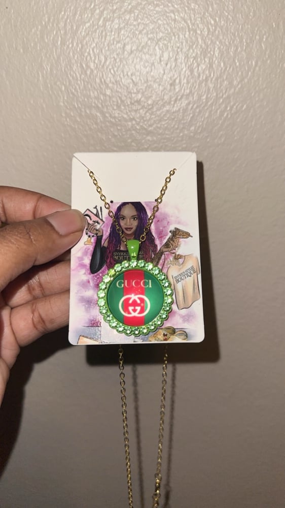 Image of Gucci designer inspired necklace