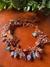 Image 1 of Akoma — Spiral Charm Bracelet