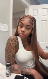 Image 3 of Brown Highlights 28inch 13x4